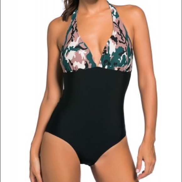 Other - Camo One Piece Swimsuit